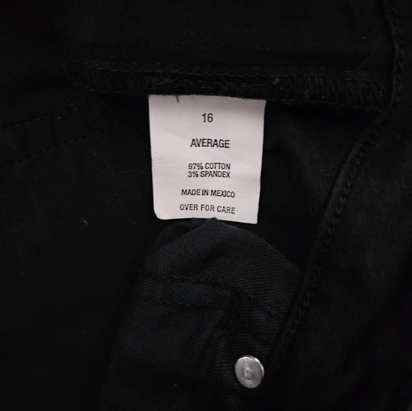 NWOT - Venezia Black Stretch Jeans - Size 16 Average - Picture 11 of 11